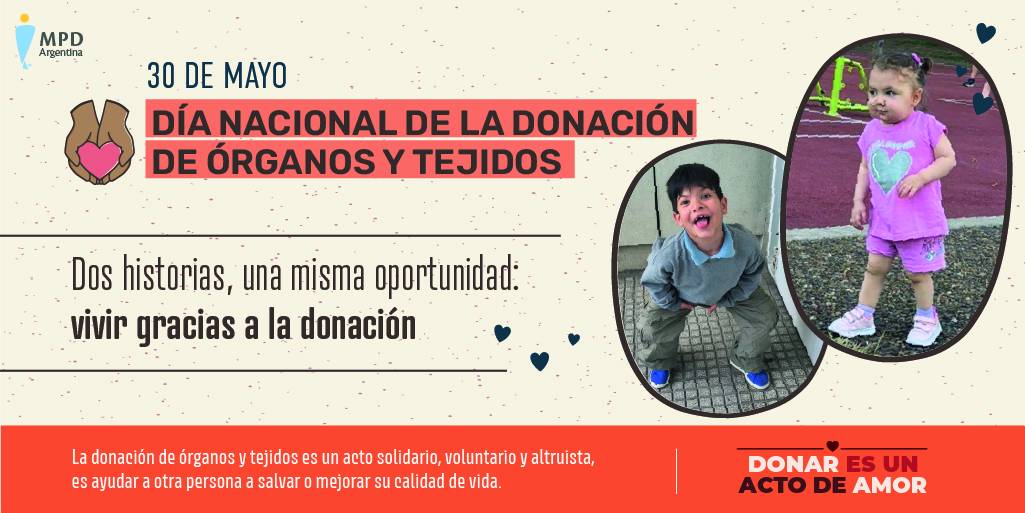 Vivir gracias a la donación 