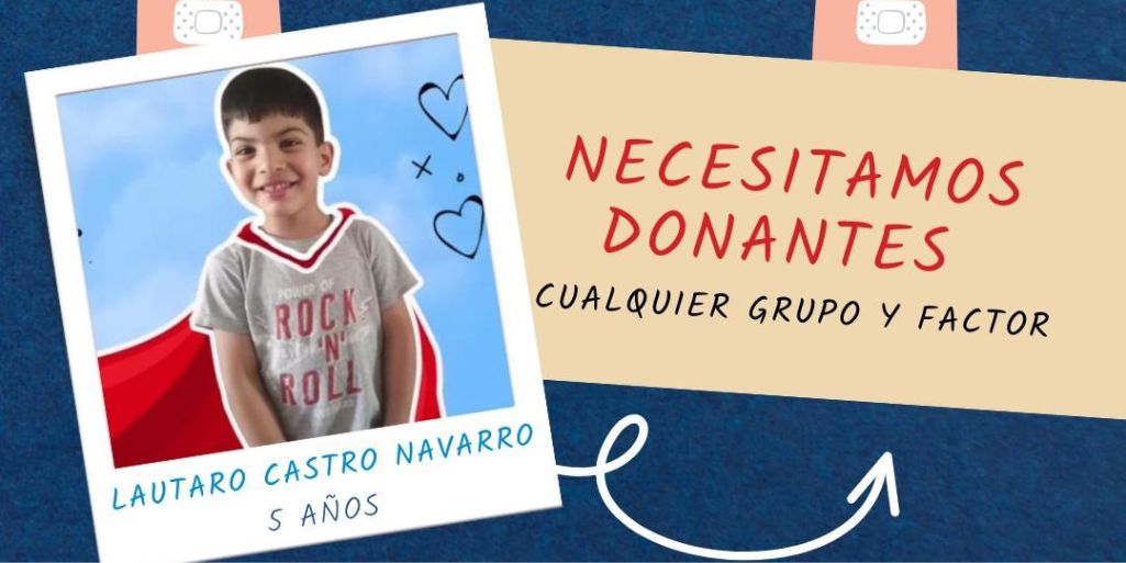 LAUTARO CASTRO NAVARRO NECESITA UN TRASPLANTE DE CORAZÓN